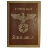 Employment record book 3rd Reich- Finance service